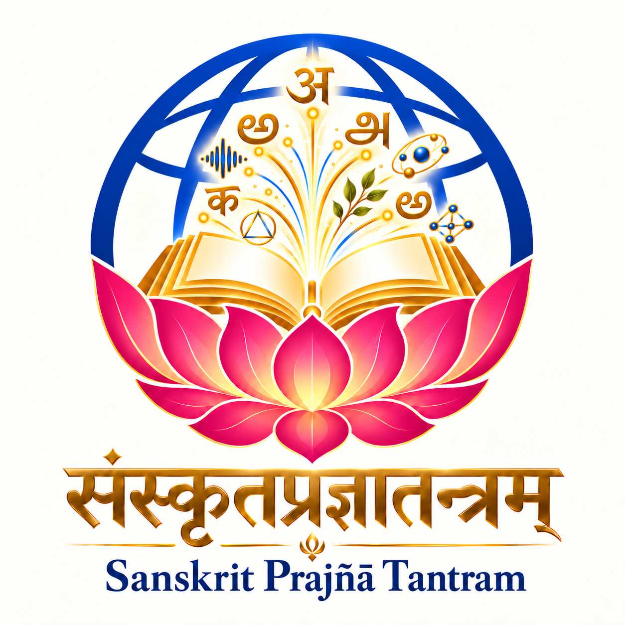संस्कृतप्रज्ञातन्त्रम् का चिह्न